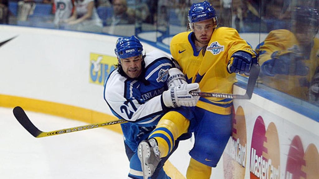 Teppo Numminen ja Henrik Zetterberg, kuva: Matti Björkman/Lehtikuva