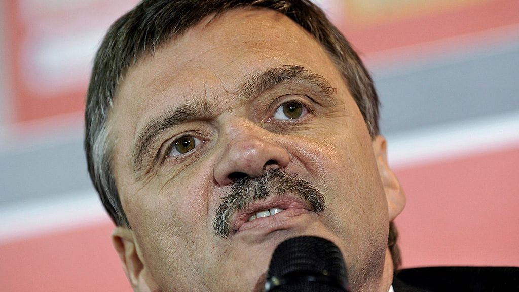 IIHF:n puheenjohtaja Rene Fasel.