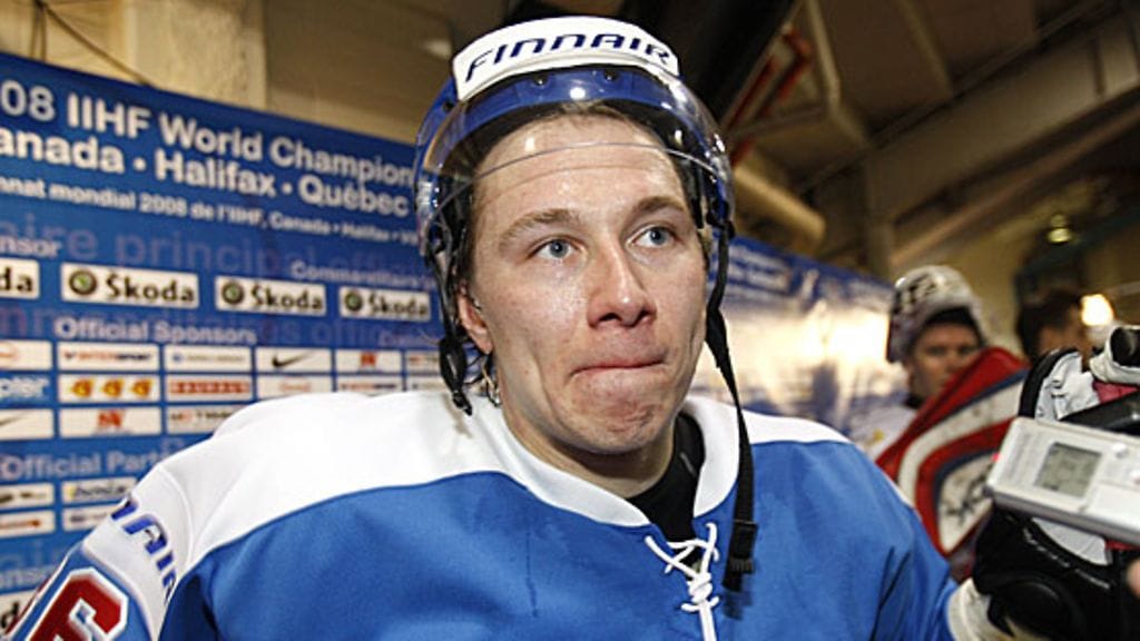 Jussi Jokinen pelasi Leijonissa viimeksi MM-kisoissa 2008, kuva: Martti Kainulainen/Lehtikuva