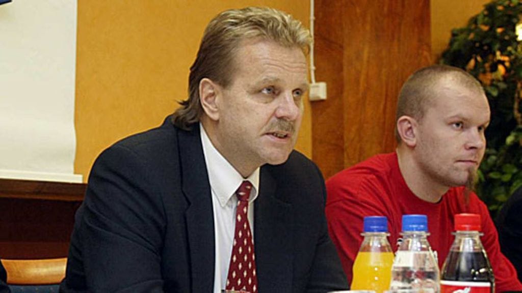 Pentti Matikainen ja Jere Karalahti, kuva: Lehtikuva/Matti Björkman