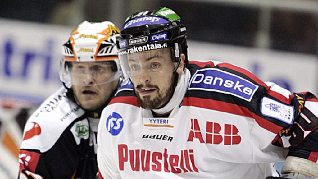 Matt Nickersonilla on SM-liigan yhden kauden jäähyennätys kaudelta 2005-2006 Ässissä, kuva: Martti Kainulainen/Lehtikuva