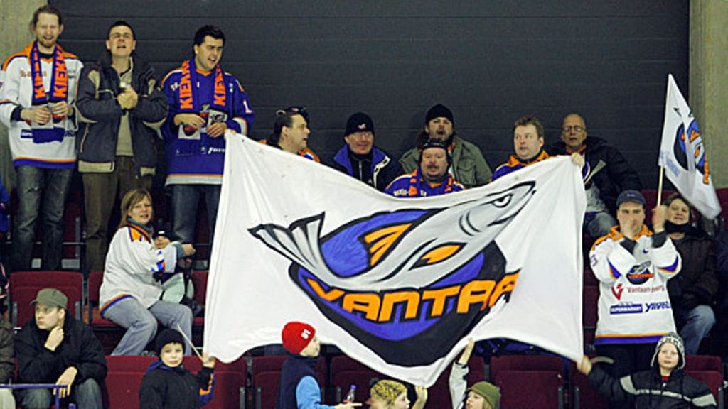 K-Vantaan kannattajia. Kuva vuodelta 2007, kuva: Timo Jaakonaho/Lehtikuva