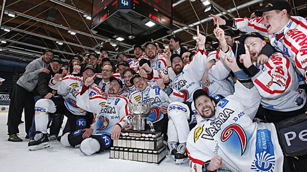 JYP, Suomen mestarit 2009, kuva:Lehtikuva/Timo Heikkala