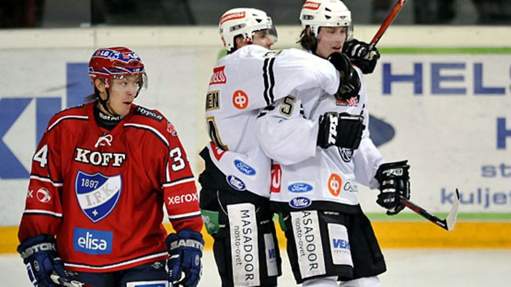 Joni Haverinen pelasi vielä viime kaudella HIFK-paidassa, kuva: Lehtikuva/Pekka Sakki