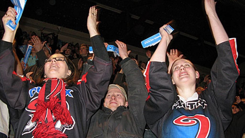 Jyväskyläläisyleisöä, kuva:Leena Lepistö