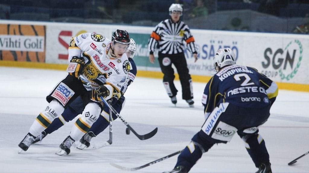 Tampereen Ilves on ollut tällä kaudella todella vaisu. Kuvassa hyökkääjä Masi Marjamäki.