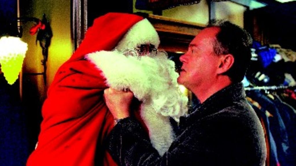 Joulupukki vieraissa