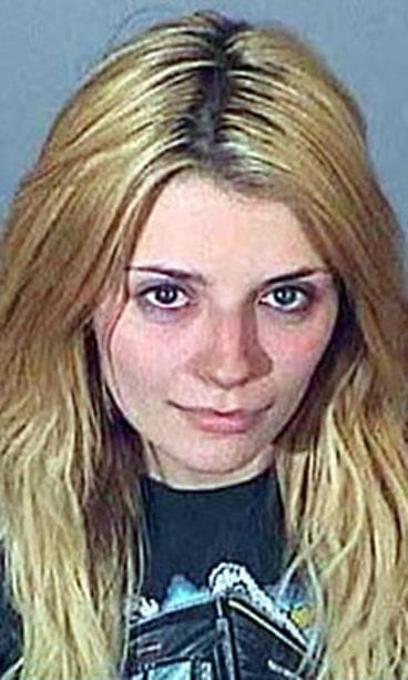 Mischa Bartonin pidätyskuva 27.12. Kuva: LA Sheriff Department / HO / EPA.