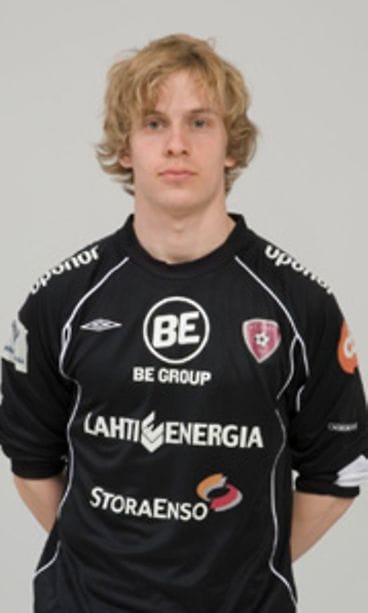 Jalkapalloilija Konsta Hietanen. (Kuva: FC Lahti)