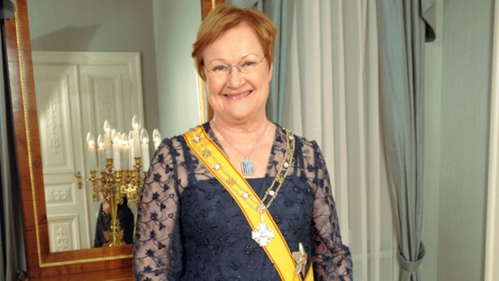 Tasvallan presidentti Tarja Halonen 6.12.2010.