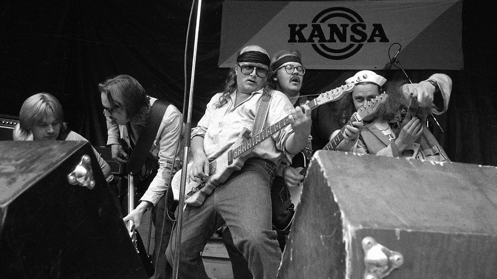 Juice Leskinen ja Grand Slam vuonna 1985.