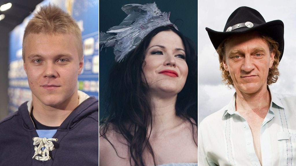 Mikael Granlund, Jenni Vartiainen ja Ville Virtanen