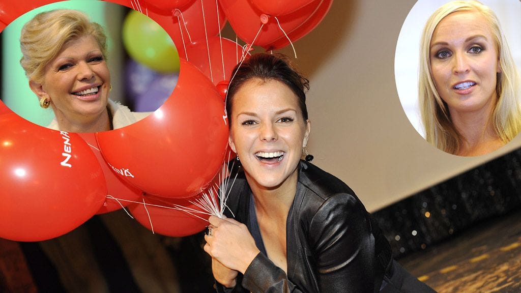 Satu Tuomisto, Tiina Jylhä ja Jutta Gustafsberg.