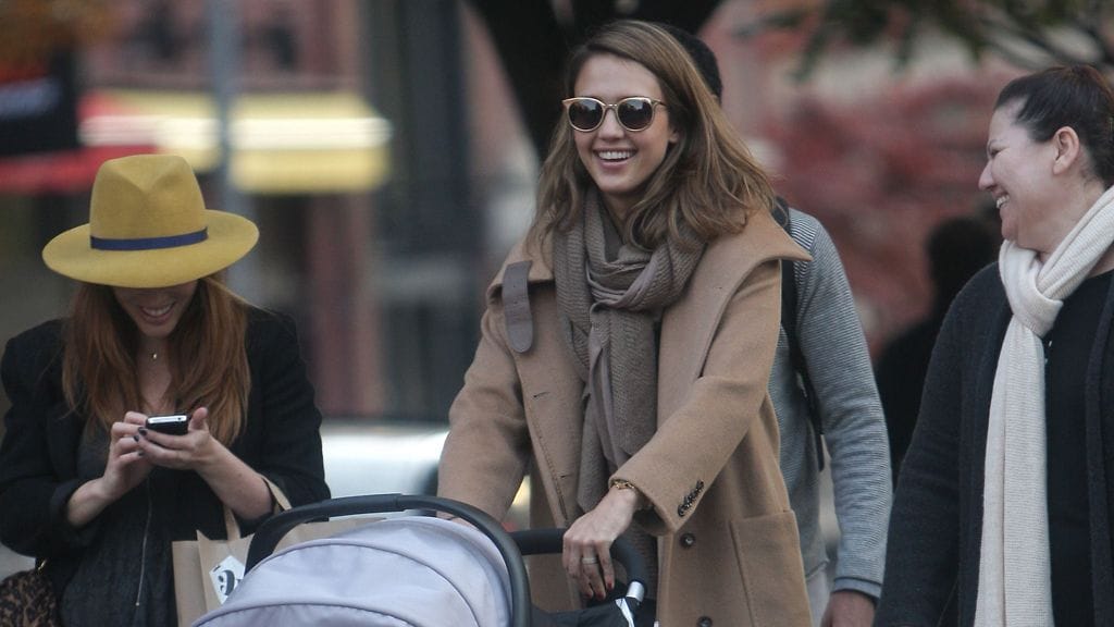 Jessica Alba New Yorkissa.