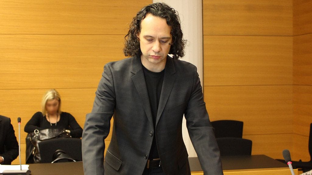 Marcelo Cabuli tiistaina aamulla Helsingin käräjäoikeudessa.
