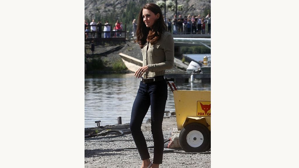 Herttuatar Catherinen arkisempi edustustyyli.