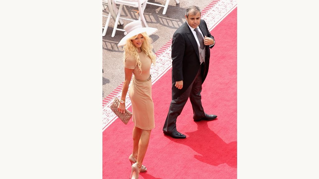 Ruotsalaismalli Victoria Silvstedt kuului kutsuttujen joukkoon.