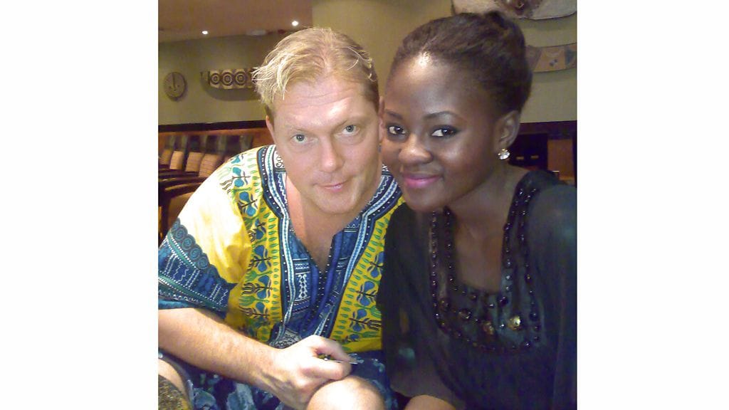 Vesa Keskisen ja ghanalaisen Hamamat Montian suhdetta seurattiin tiiviisti.