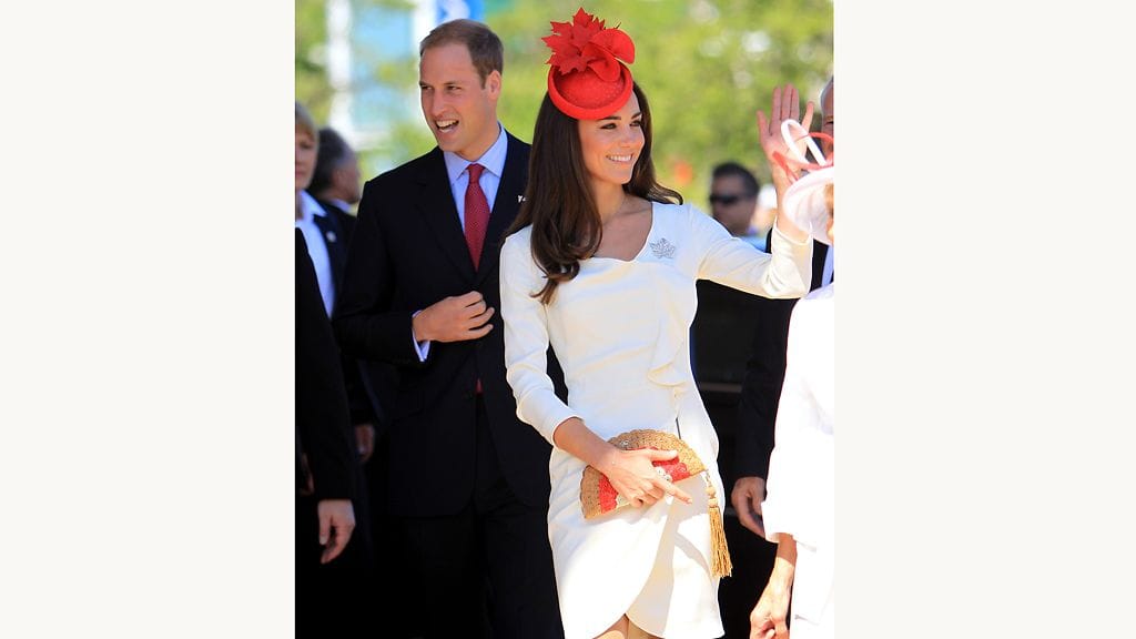 Kate Middletonin hattu ihastutti Kanadassa.