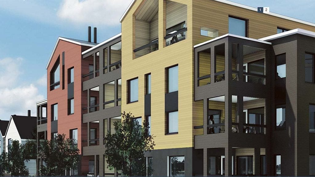 Ensimmäinen kohde Sipoonrannasta valmistui kesäkuun lopulla.