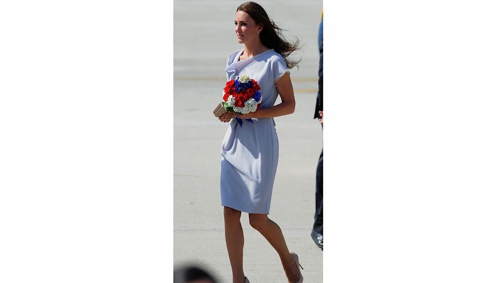Kate Middleton perjantaina Los Angelesissa.