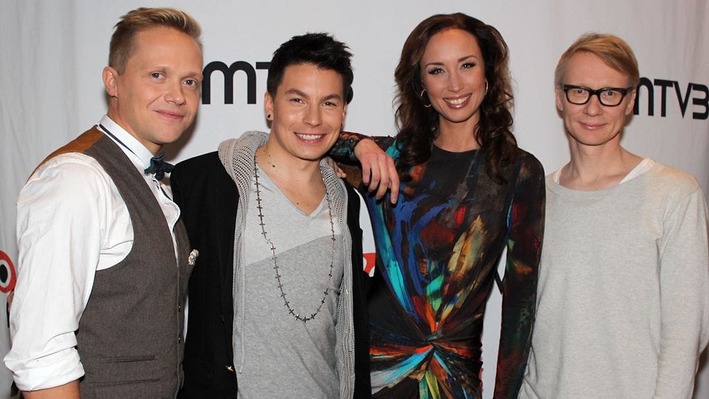 Marko Keränen, Antti Tuisku, Niina Backman ja Lasse Kurki