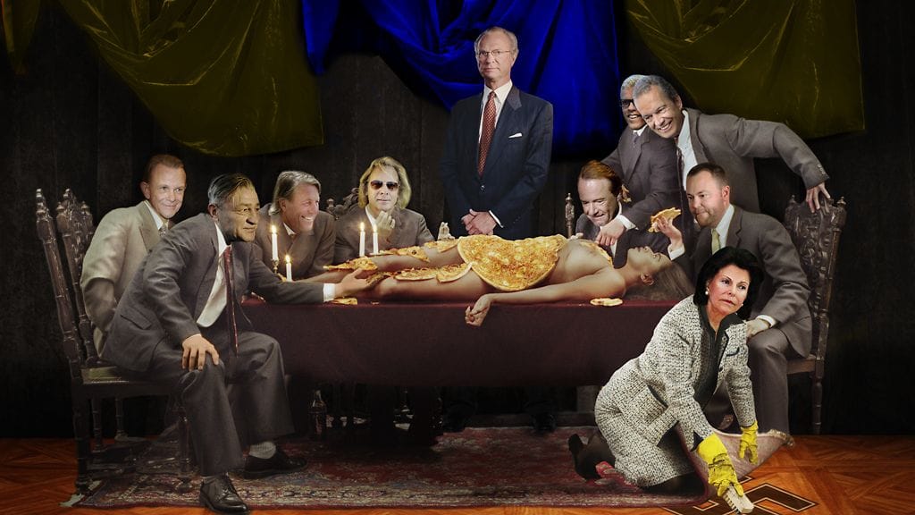 Ruotsin kuningas Kaarle Kustaa Elisabeth Ohlson Wallinin kohukuvan päähenkilönä.