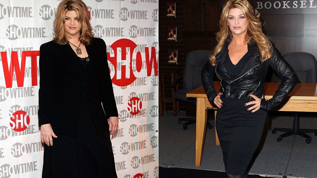 Kirstie Alley on pudottanut rajusti painoaan.