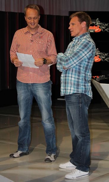 Oskari Saari ja Mika Salo