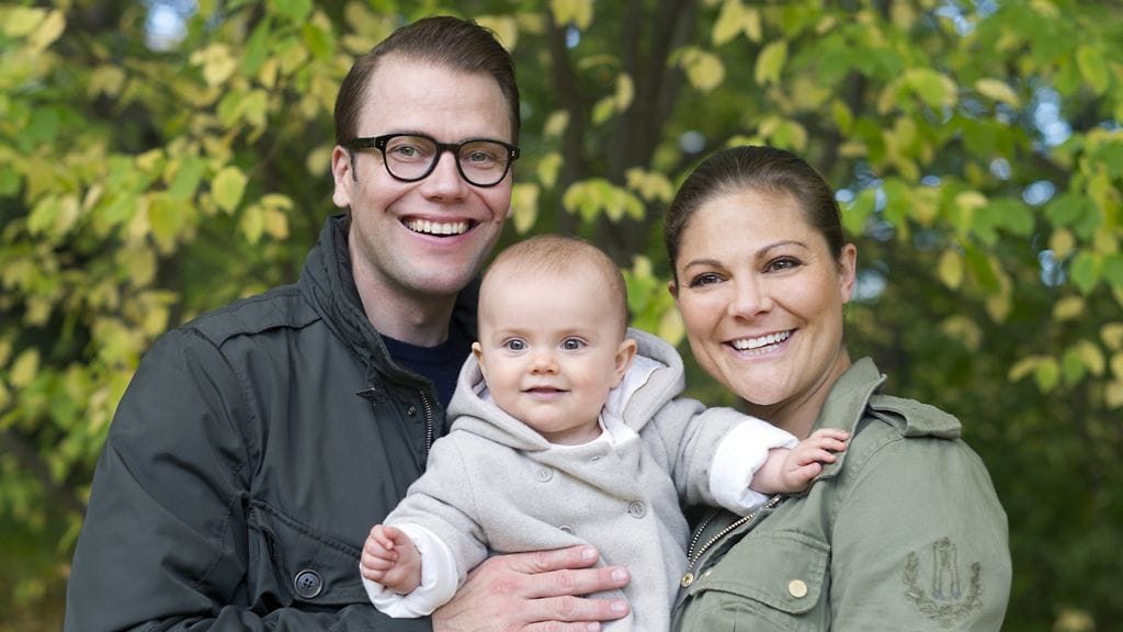 Kruununprinsessa Victoria, prinssi Daniel ja prinsessa Estelle