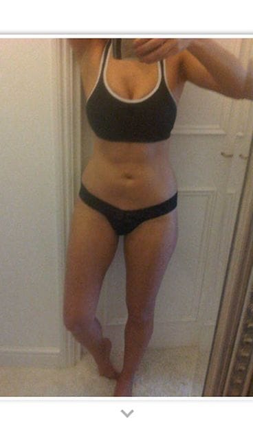 Imogen Thomas esitteli omasta mielestään niin turvonnutta olemustaan Twitterissään.