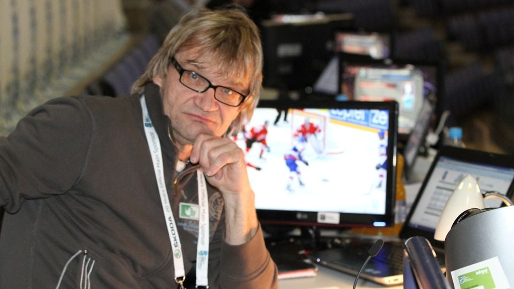 Antero Mertaranta työssään.