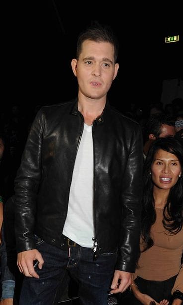 Michael Buble Milanon muotiviikoilla.