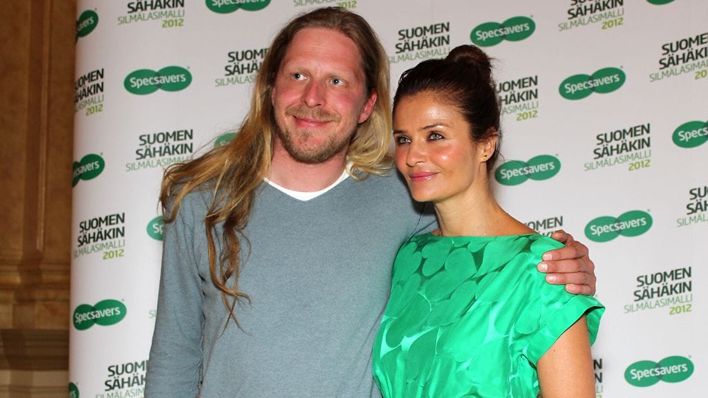 Tommi Liimatainen ja Helena Christensen