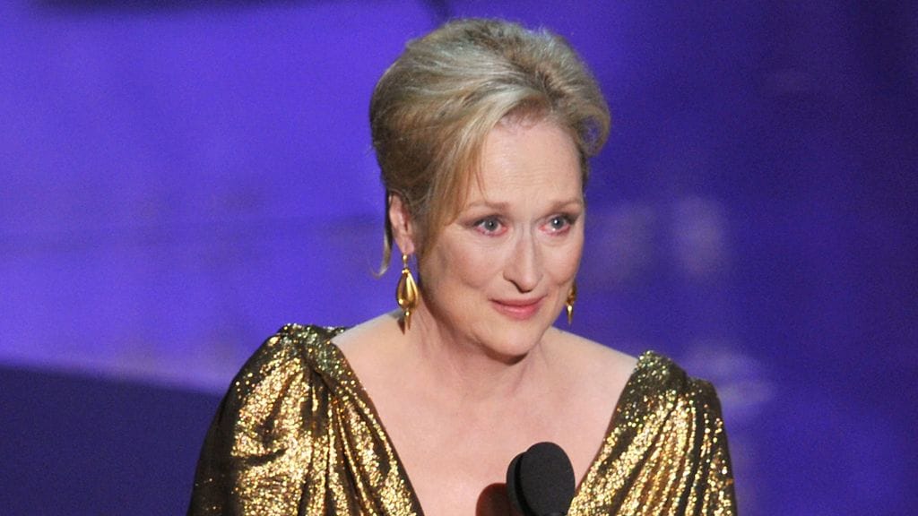 Meryl Streep piti koskettavan kiitospuheen Oscar-gaalassa.