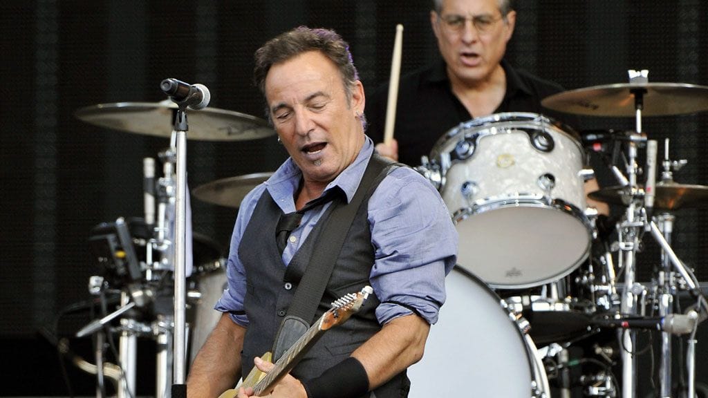 Bruce Springsteen Helsingissä 31. heinäkuuta.