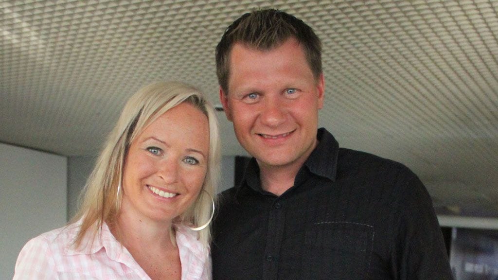 Riitta-Liisa ja Toni Roponen.