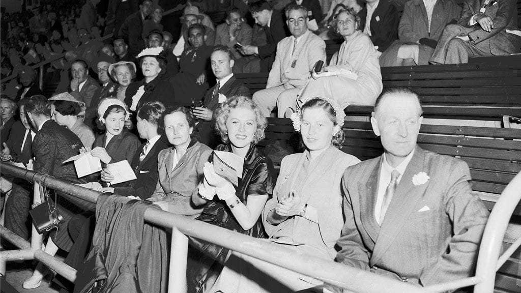 Armi Kuusela oli seuraamassa kisoja Olympiastadionilla.