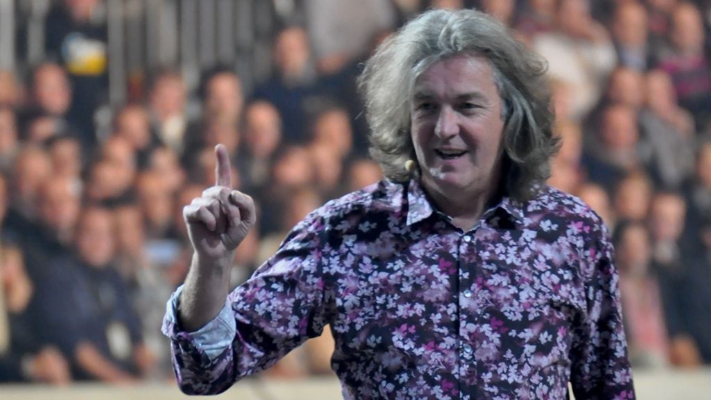 James May Helsingin Messukeskuksessa 23.11.2012.