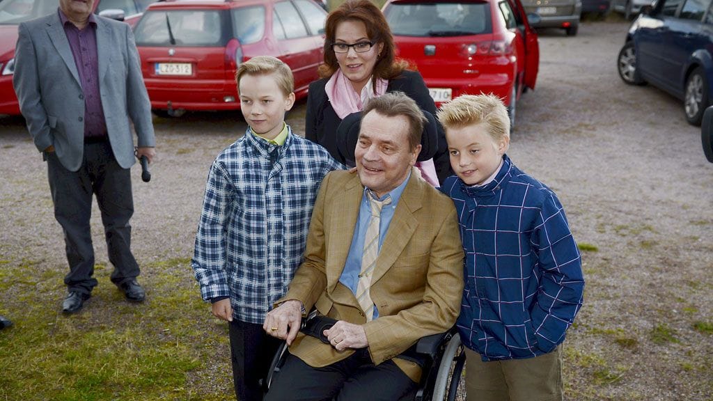 Mikkosten perhe Myrskylässä syyskuussa 2012.