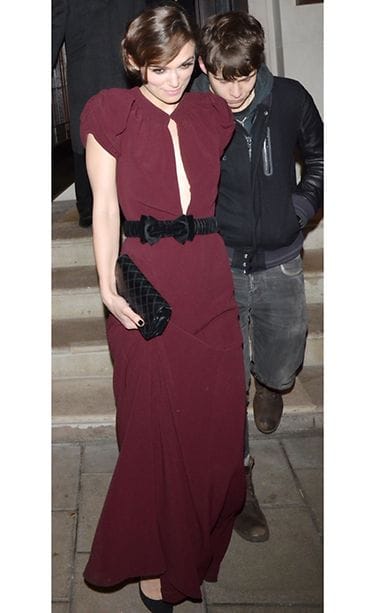 Näyttelijä Keira Knightley edusti jälleen upeana.