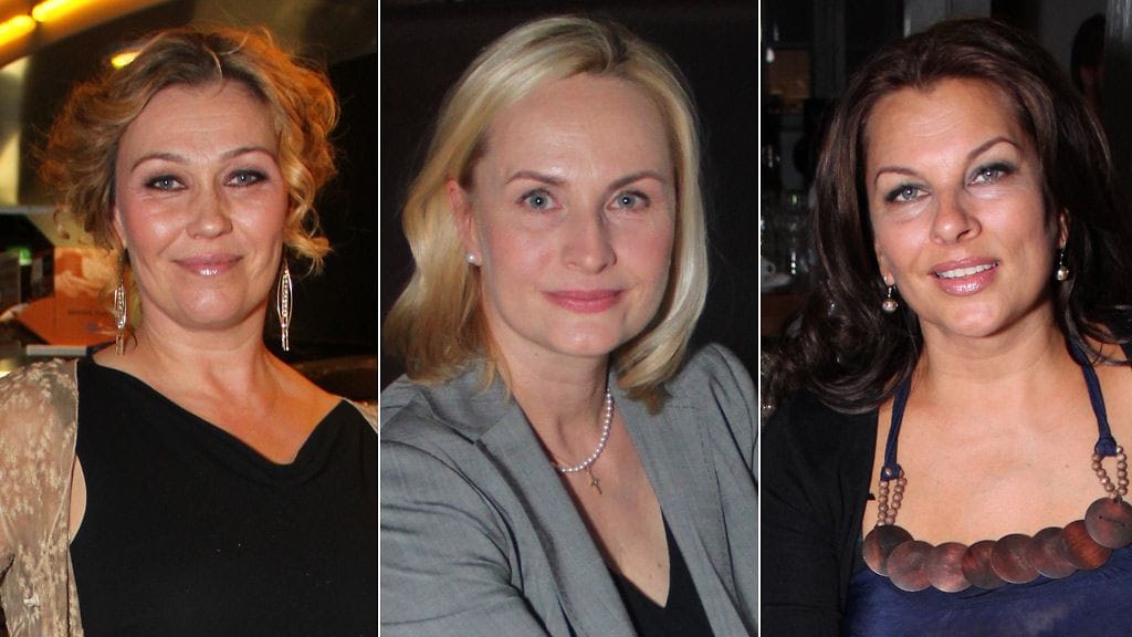 Outi Mäenpää, Sara Paavolainen ja Satu Silvo