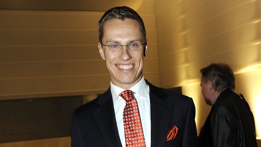 Alexander Stubb vuonna 2012.
