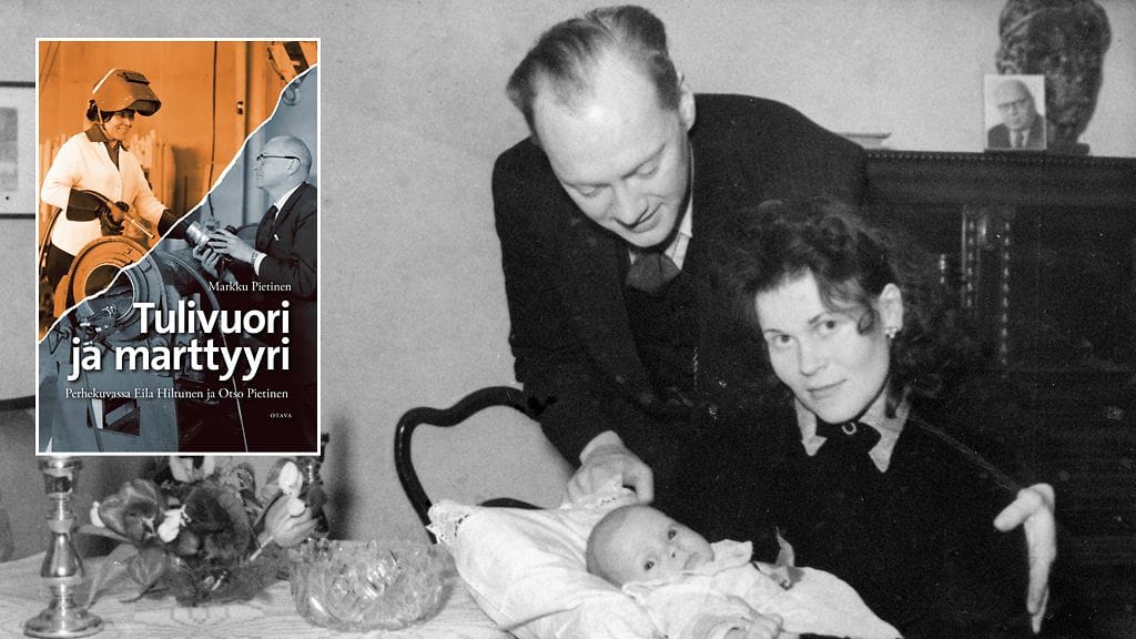 Eila Hiltunen ja Otso Pietinen saivat esikoisensa vuonna 1947.