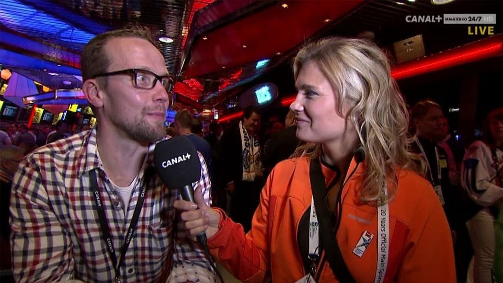 Petteri Summanen piipahti erätauolla Viivi Avellánin haastateltavana.