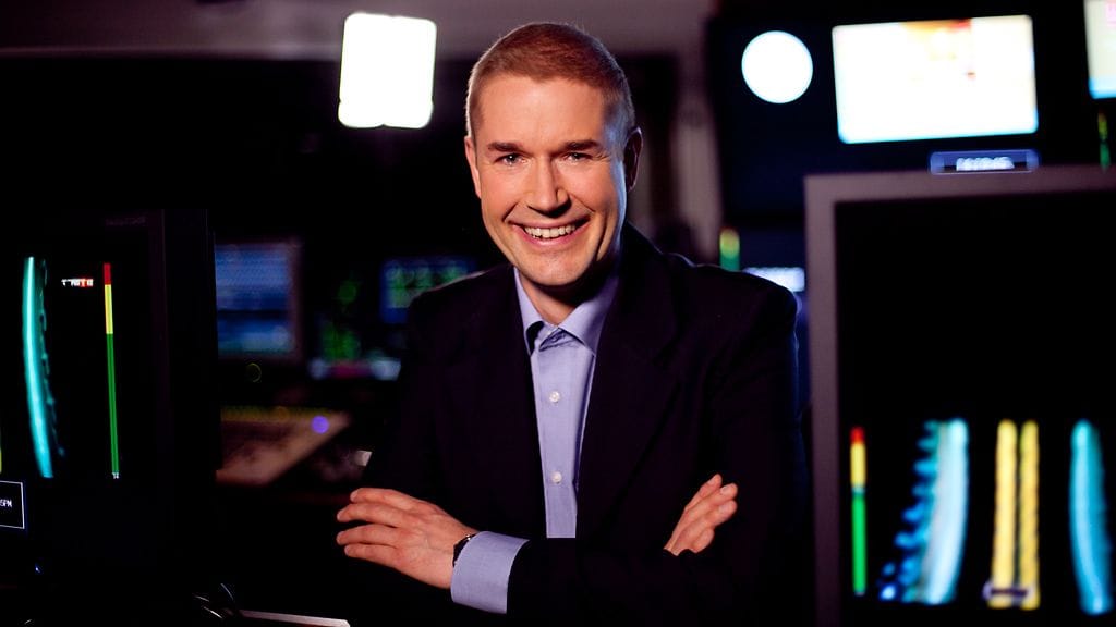 Marco Bjuström saapui Tanssii Tähtien Kanssa -ohjelman yleisöön.