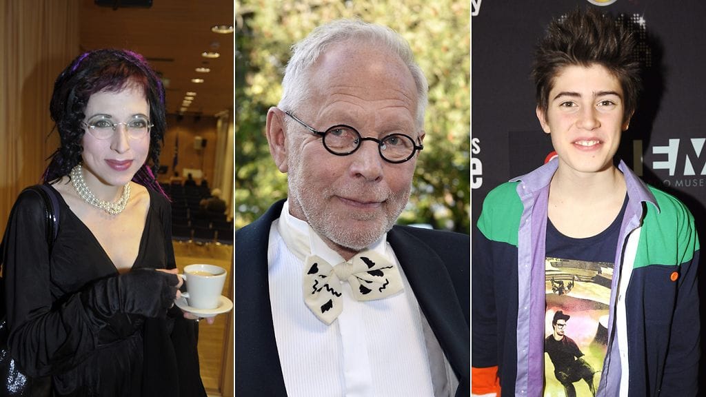 Sofi Oksanen, Ristomatti Ratia ja Robin.