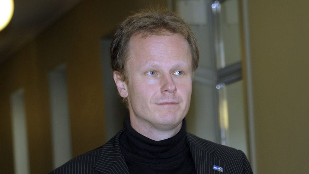 Kansanedustaja Juho Eerola.