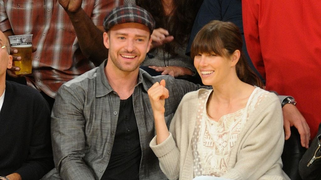 Justin Timberlake ja Jessica Biel vuonna 2012.