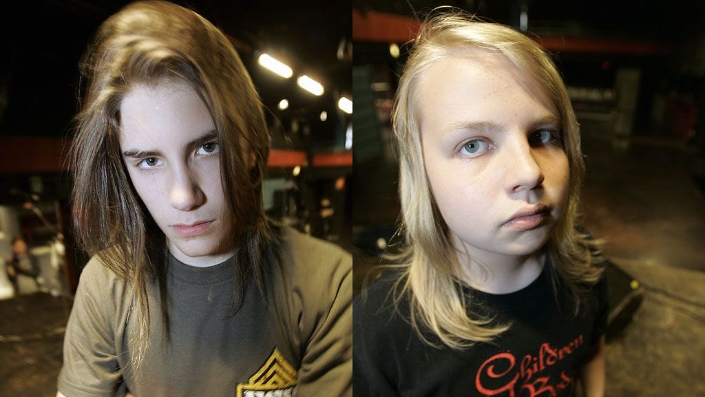 Sturm und Drangin pojat olivat 15-vuotiaina vielä siloposkia.